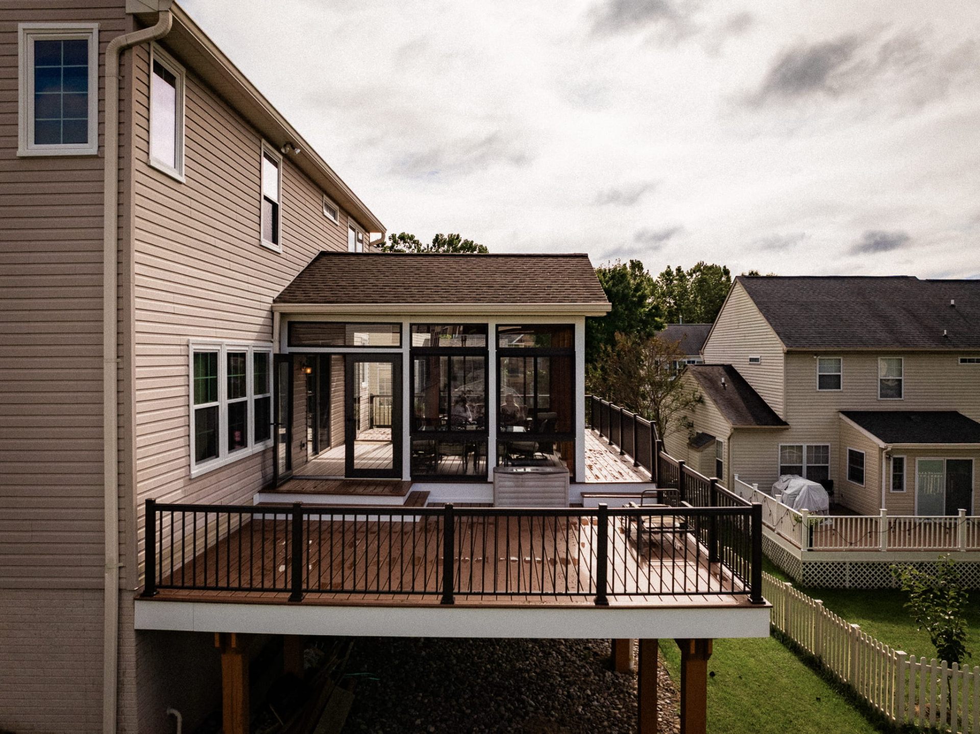 Custom Deck in Maryland