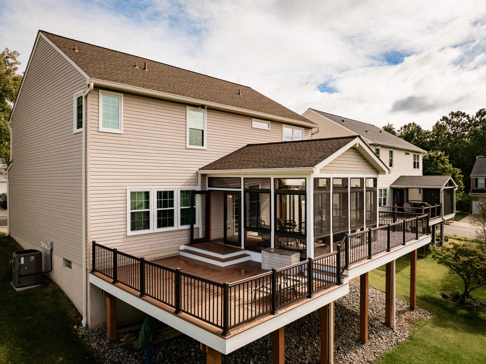 Custom Deck in Maryland