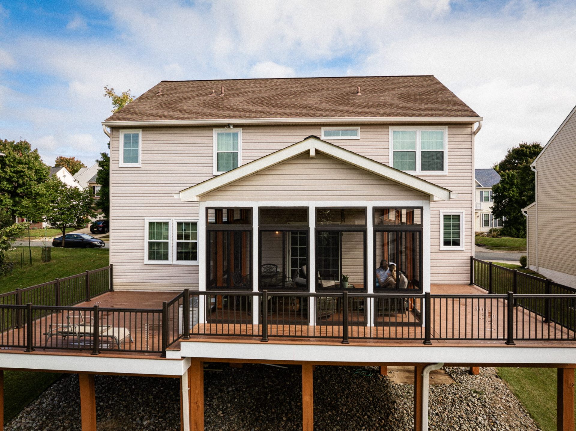 Custom Deck in Maryland