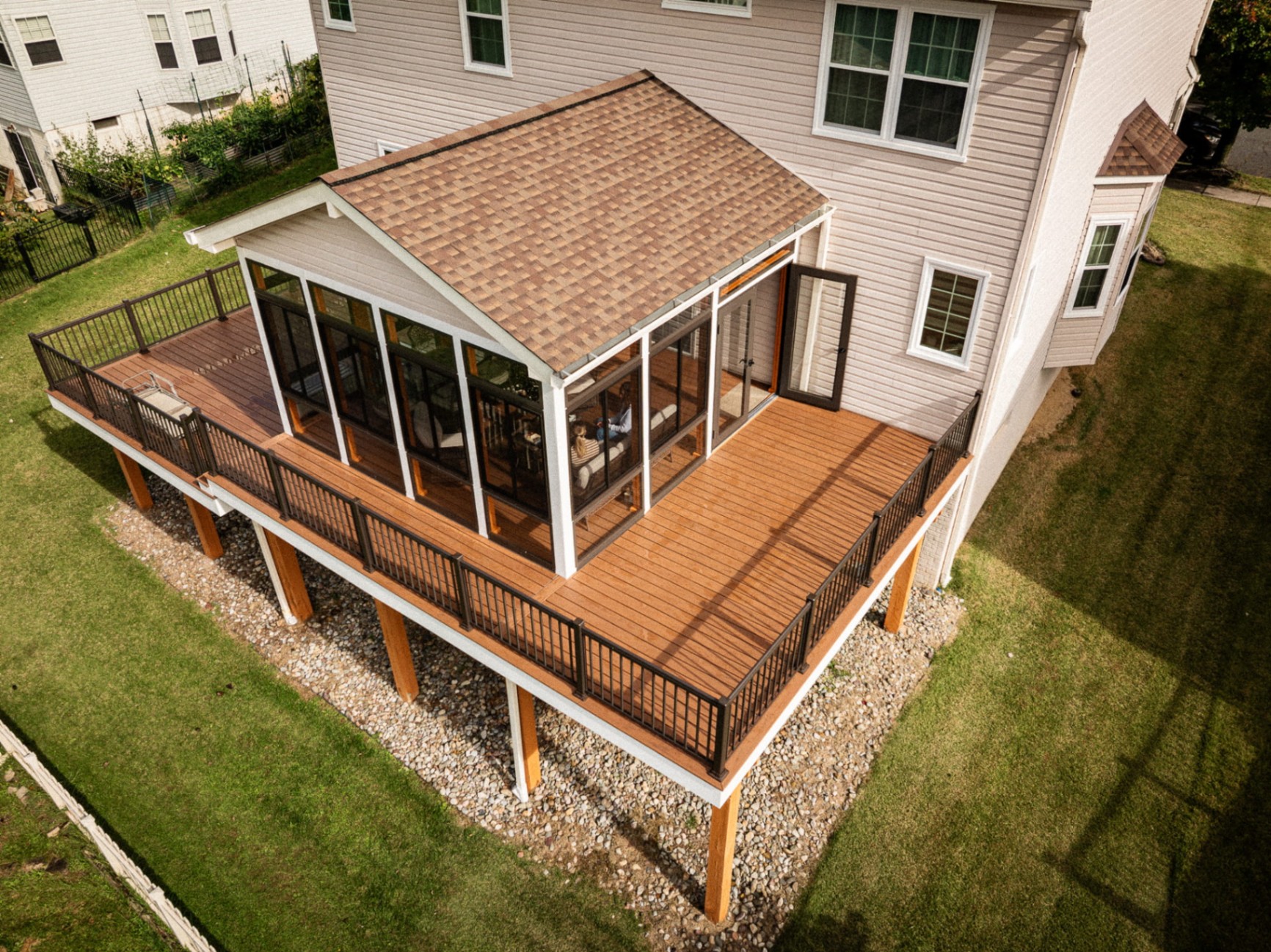 Custom Deck in Maryland