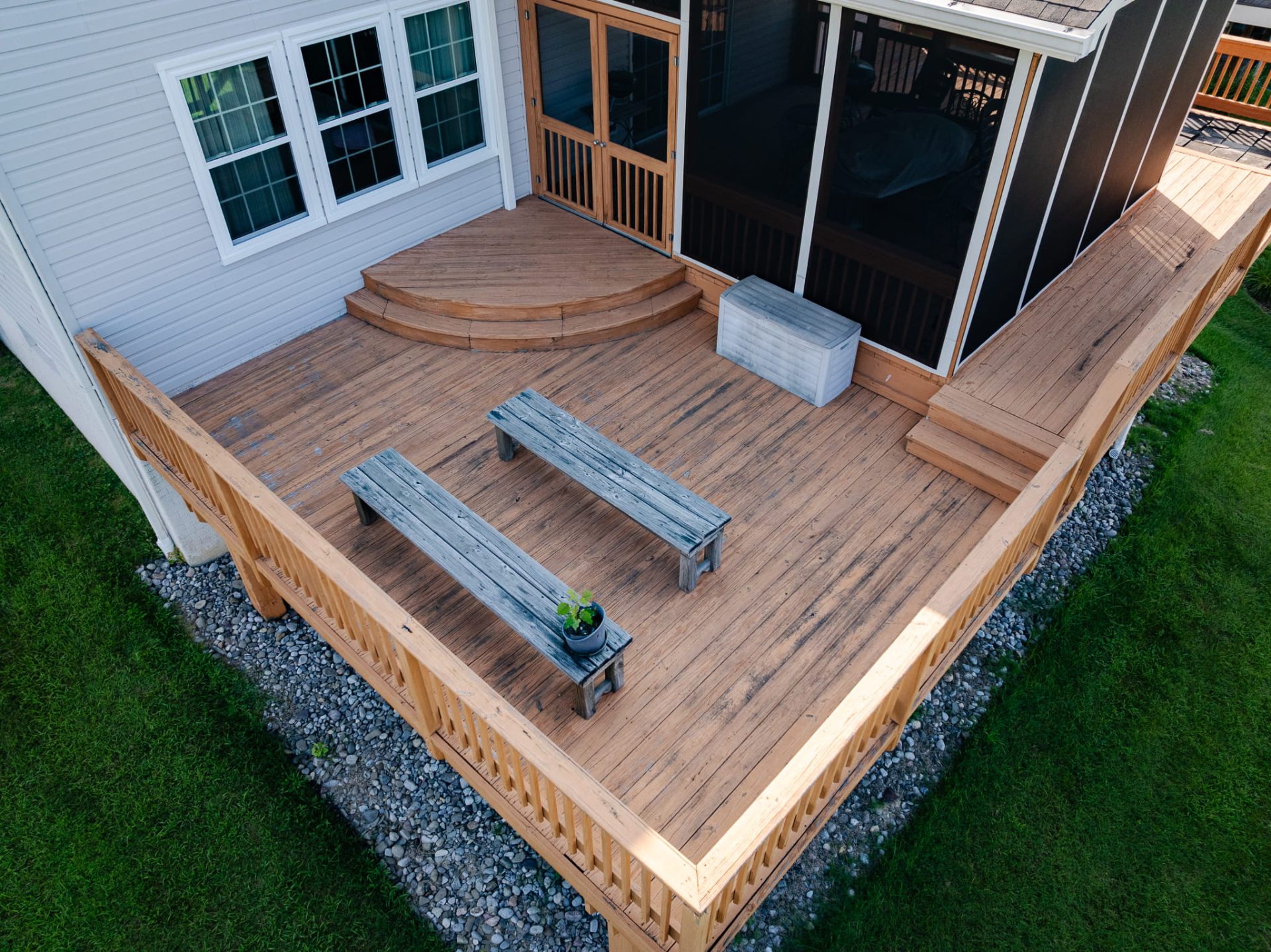 Custom Deck in Maryland