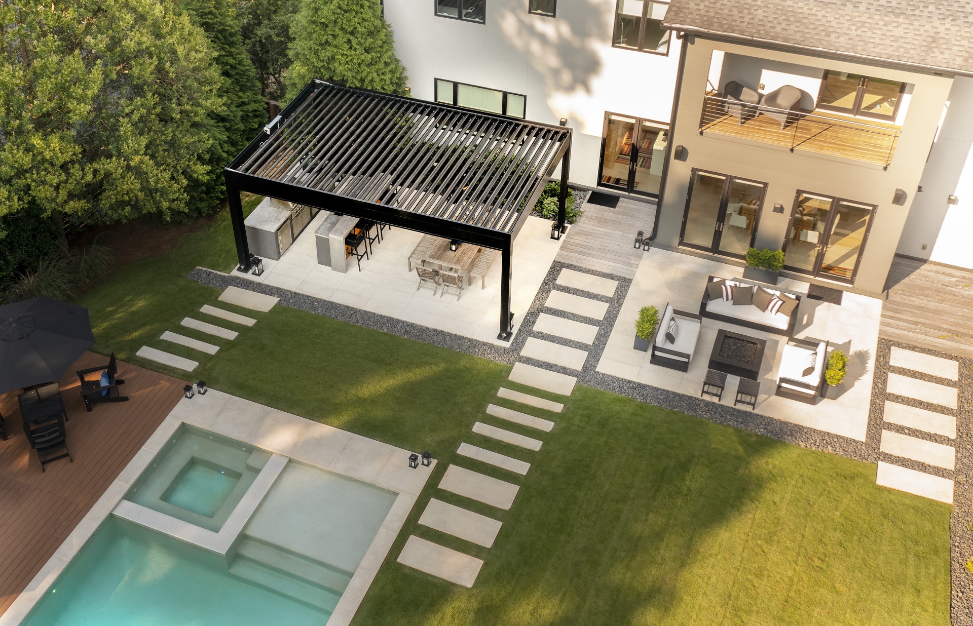 Custom Pergola in Maryland