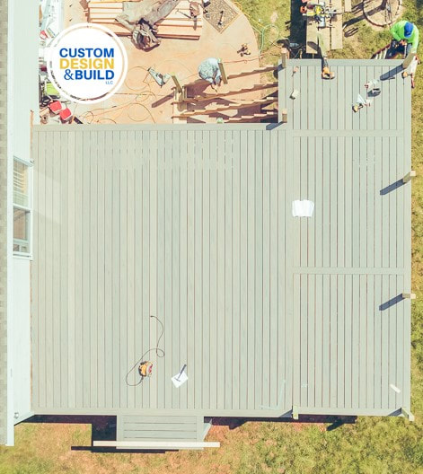 Deck Picture frame and accent boards