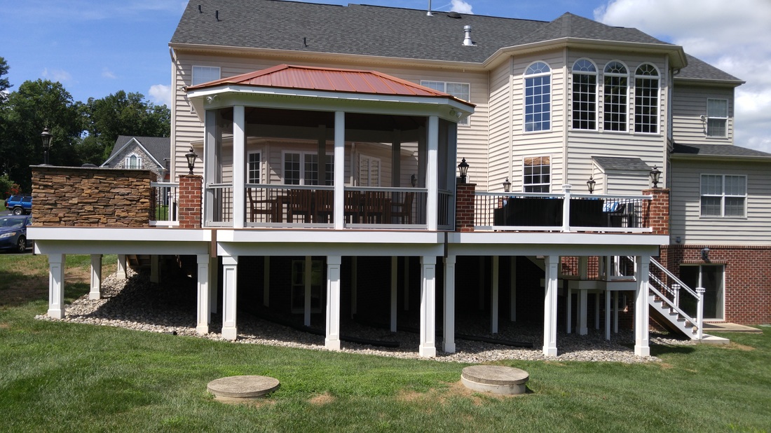 Custom deck design and build process in Maryland