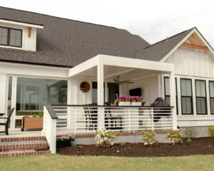 louvered pergola